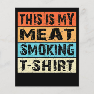 BBQ | GRILLEN Raucher Das ist mein Geschenk zum Ra Flyer