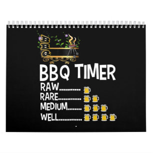BBQ   GRILLEN Timer Barbecue Funny Grill Grillgesc Kalender