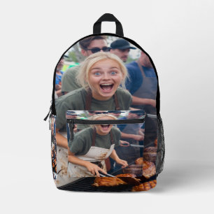BBQ-Kochwettbewerb-Foto anpassen Bedruckter Rucksack
