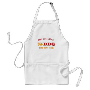 BBQ-König Text hinzufügen Aprons Schürze