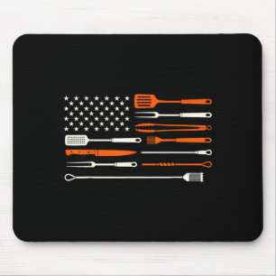 BBQ-Räuchergerät Barbecue-Koch Grillsachen USA-Fla Mousepad