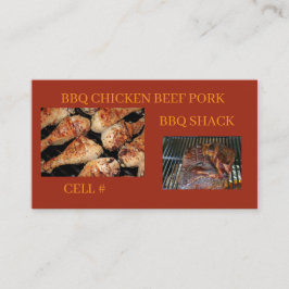 BBQ-RESTAURANT Geschäftskarte Visitenkarte