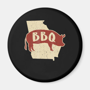 Bbq-Sauce Barbecue-Koch Geschenk für Metzger Magnet