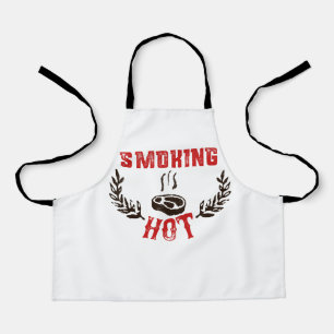 BBQ, Smoke & Grill- Heiß geraucht Schürze