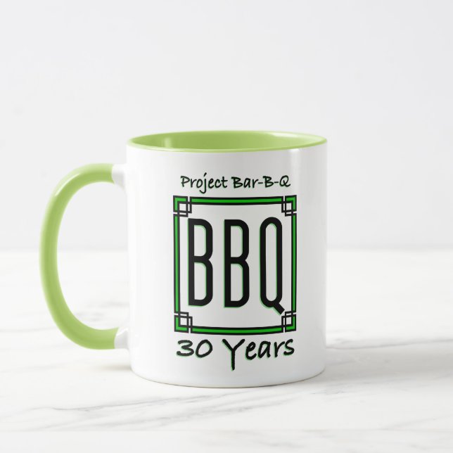 BBQ-Tasse - Cowboy Thinkologist Tasse (Links)