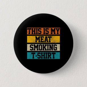 Bbq Vintage Grillmaster Chef Geschenk Das ist mein Button