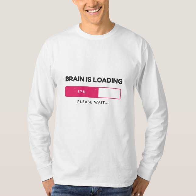 BBrain is loading, please wait T-Shirt (Vorderseite)