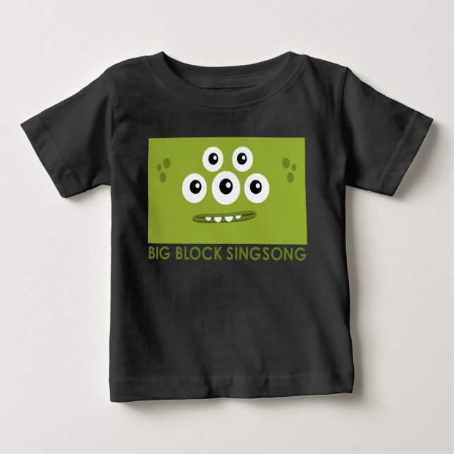 BBSS La-T-Shirt Dah grüner Baby-T - Shirt (Vorderseite)