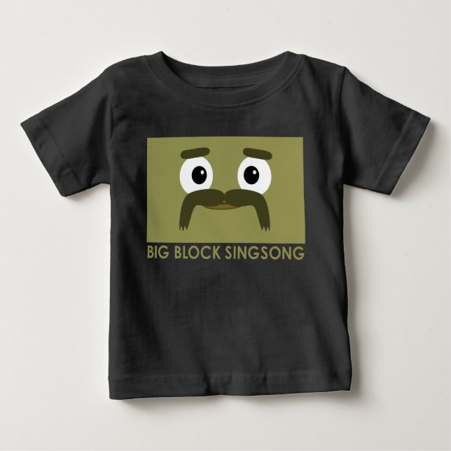 BBSS Moustachios #3 Baby-T - Shirt (Vorderseite)