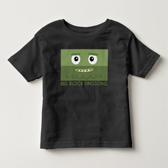 BBSS Spaß-Verbot-Grün-Kleinkind-T - Shirt (Vorderseite)