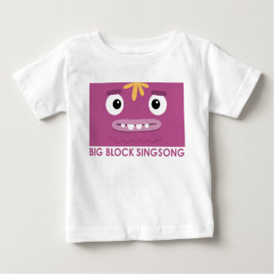 BBSS unterschiedlicher lila Baby-T - Shirt