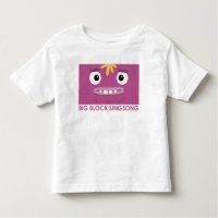 BBSS unterschiedlicher lila Kleinkind-T - Shirt