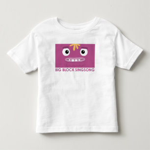 BBSS unterschiedlicher lila Kleinkind-T - Shirt