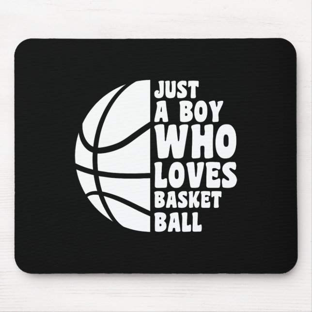 Bbyll A Boys, die bysketbyll Boys Lieben Mousepad (Vorne)