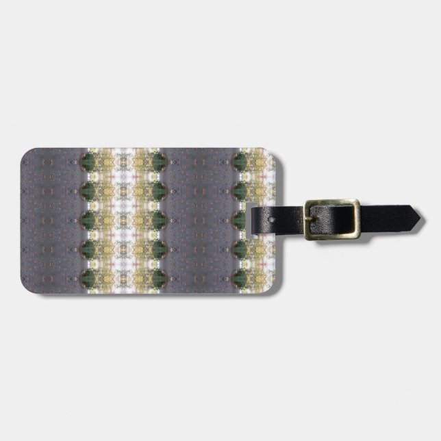 BC Fall Trees Ikat 8 Gepäckanhänger (Vorderseite horizontal)