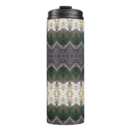 BC Fall Trees Ikat 9 Thermosbecher