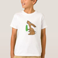 BC- Häschen-Kaninchen mit einem Essiggurken-Shirt