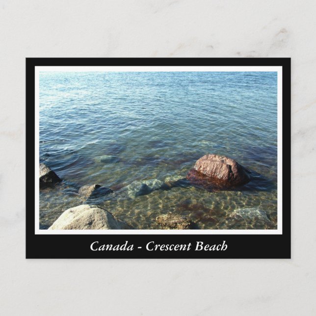 BC, Kanada, Crescent Beach Postkarte (Vorderseite)