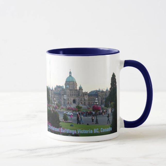 BC Parlaments-Gebäude/Victoria BC Kanada Tasse (Rechts)
