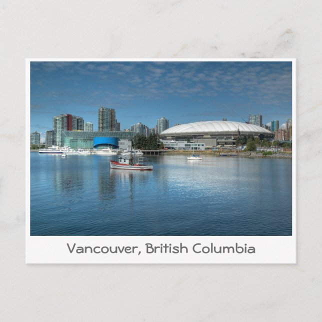 BC Place Stadium Postkarte (Vorderseite)