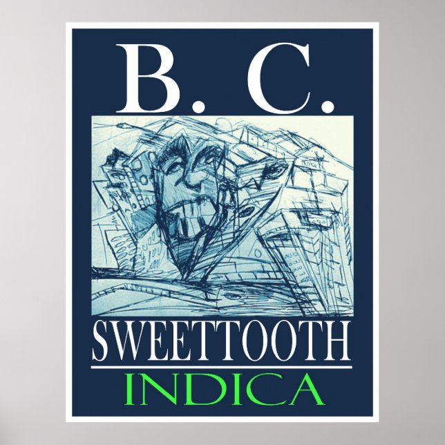 BC SWEETTOOTH INDICA POSTER (Vorne)