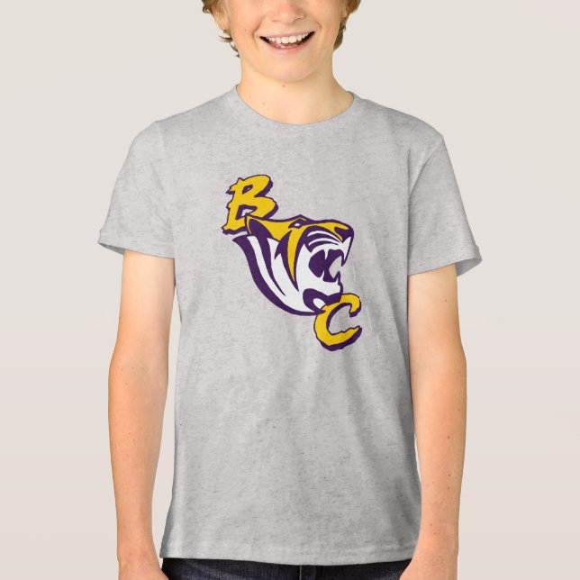 BC-Tiger Tri-Blend Shirt (Vorderseite)