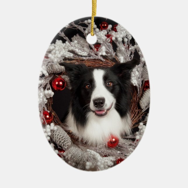 BC Weihnachten Keramikornament (Vorne)