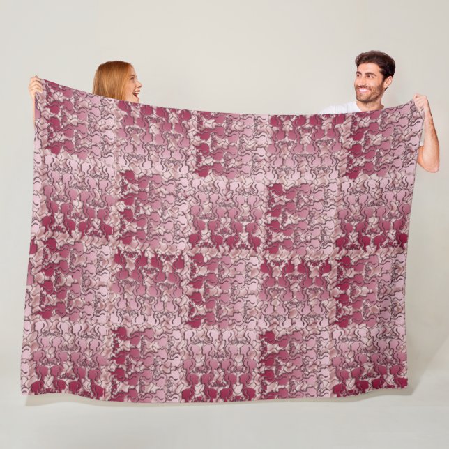 BCA 4Ecken der Weiblichkeit Fleecedecke (Beispiel)