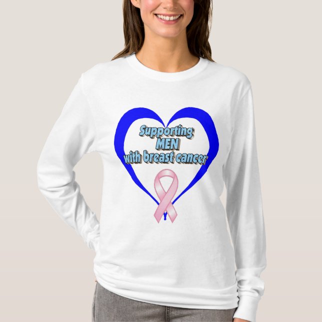 BCA - Krebs der Männer w/breast T-Shirt (Vorderseite)