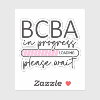 BCBA-Analyst für zukünftiges Verhalten im Gange Aufkleber