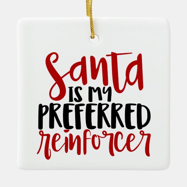 BCBA, BCBA gift, ABA, Behavior Tech, ABA Keramikornament (Vorderseite)