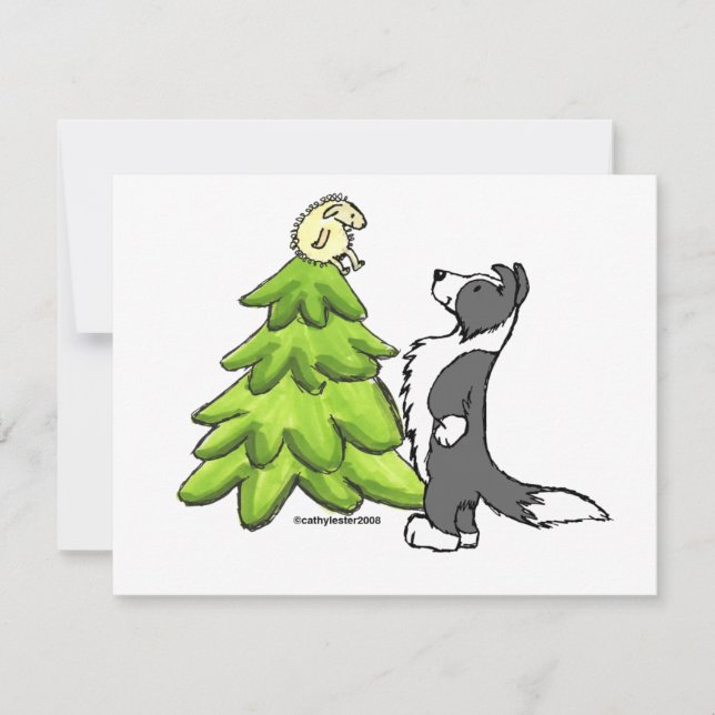 BCChristmas Feiertagskarte (Vorderseite)