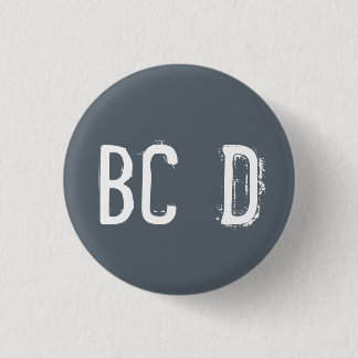 "BCD" Alphabet Collectible (#4) Button
