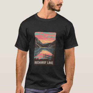 Bcharof-See Majestätische Ruhe Umgebende Trockenhe T-Shirt