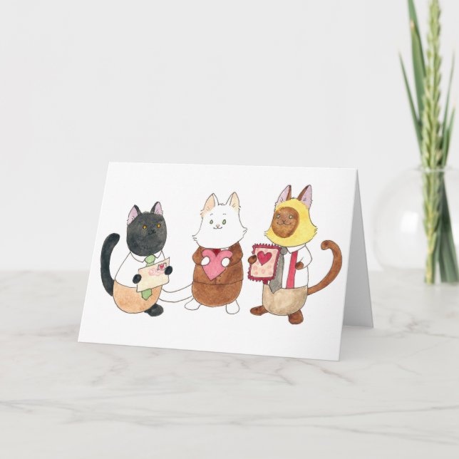 BCN Crew valentine Feiertagskarte (Vorderseite)