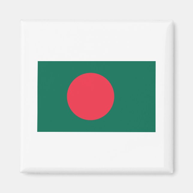 BD für Bangladesch Magnet (Vorne)