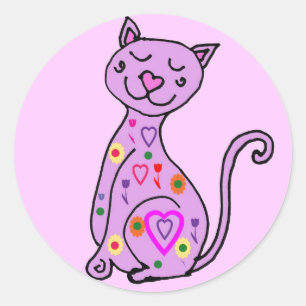 BD- Niedliche Aufkleber für Katzenaufkleber