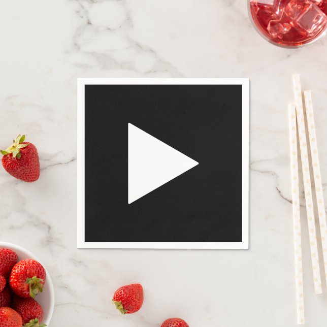 Bday Tube Paper Party Napkins Serviette (Beispiel)