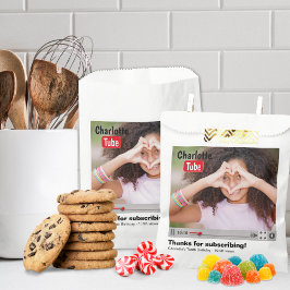 Bday Tube Thanks For Subscribing Photo  Geschenktütchen