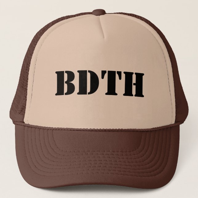 BDTH Logo Truckerkappe (Vorderseite)