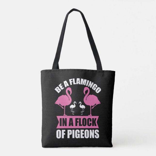 Be A Flamingo In A Flock Of Pegions (Rückseite)