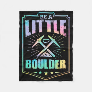 Be A Little Boulder Aesthetic Rock Climbing Pun  Fleecedecke