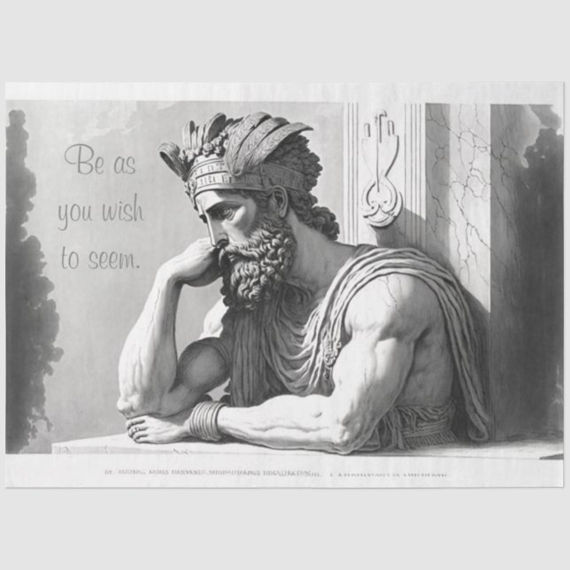 Be as you wish to seem seidenpapier (Vorderseite)