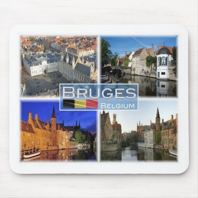 BE Belgien - Brügge - De Burg - Mousepad (Vorne)