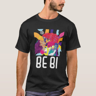 Be Bi Flag Bisexual Rainbow Pride März Bisexualit T-Shirt
