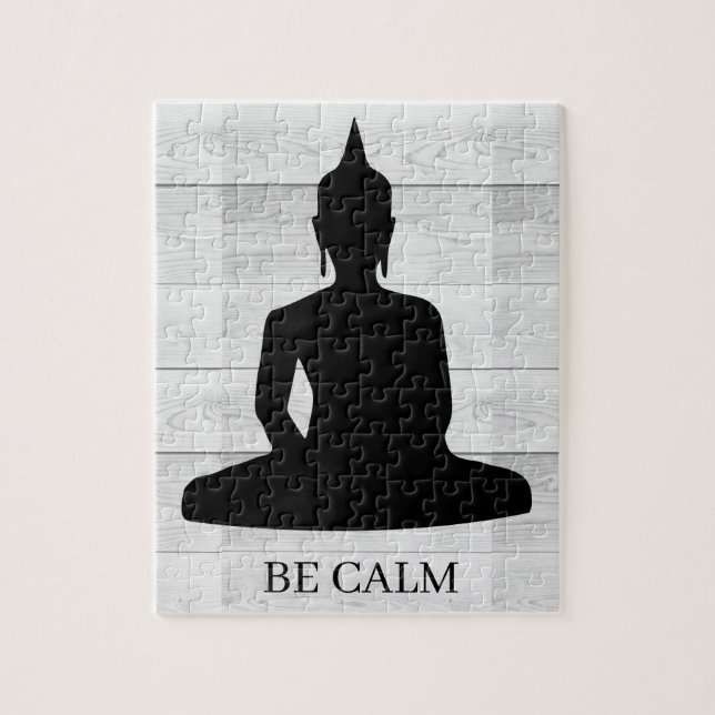 Be Calm Buddha Puzzle (Vertikal)
