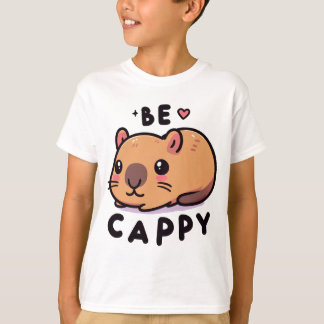 Be Cappy - Niedlich Capybara T-Shirt