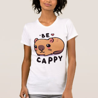 Be Cappy - Niedlich Capybara T-Shirt