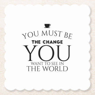 Be change black untersetzer