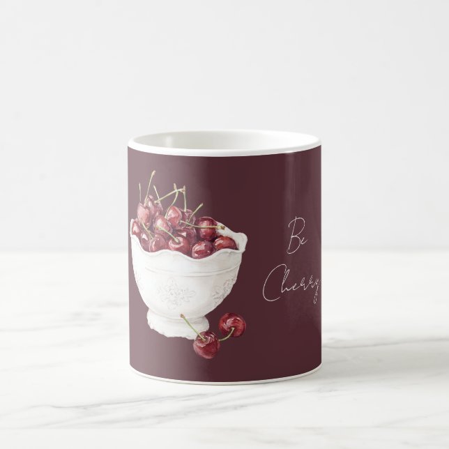 Be Cherry Bowl of Fruit Kaffeetasse (Mittel)